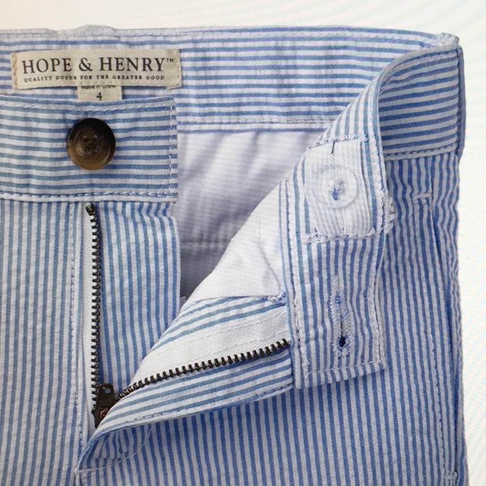 Hope & Henry Boys’ Seersucker Pants - Picture 11 of 13